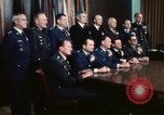 Standbild gemeinsamen Generalstabschefs fotografiert von der Presse Washington DC USA, 1974, aus Sekunde 49 historischem Filmmaterial Videoclip 65675042311
