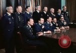 Standbild gemeinsamen Generalstabschefs fotografiert von der Presse Washington DC USA, 1974, aus Sekunde 50 historischem Filmmaterial Videoclip 65675042311