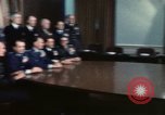 Standbild gemeinsamen Generalstabschefs fotografiert von der Presse Washington DC USA, 1974, aus Sekunde 55 historischem Filmmaterial Videoclip 65675042311