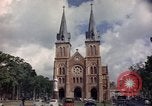 Standbild katholische Kirche Saigon Vietnam, 1964, aus Sekunde 19 historischem Filmmaterial Videoclip 65675042318