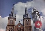 Standbild katholische Kirche Saigon Vietnam, 1964, aus Sekunde 30 historischem Filmmaterial Videoclip 65675042318