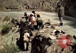 Image of construction of a road Bolivia, 1966, second 29 stock footage video 65675042328