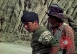 Image of construction of a road Bolivia, 1966, second 42 stock footage video 65675042328