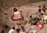 Image of construction of a road Bolivia, 1966, second 59 stock footage video 65675042328