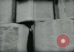 Image of Preserving British books during World War 2 Washington DC USA, 1943, second 38 stock footage video 65675042334