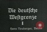 Image of map of Germany Germany, 1936, second 6 stock footage video 65675042335