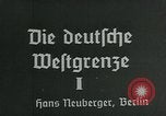 Image of map of Germany Germany, 1936, second 8 stock footage video 65675042335