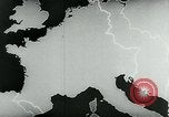 Image of map of Germany Germany, 1936, second 30 stock footage video 65675042335