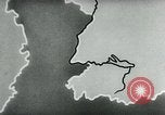 Image of map of Germany Germany, 1936, second 30 stock footage video 65675042336