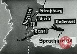 Image of map of Germany Germany, 1936, second 55 stock footage video 65675042336