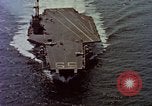Image of Variety of  U.S. Navy aircraft landing on the USS Forrestal at sea Atlantic Ocean, 1959, second 5 stock footage video 65675042344