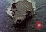 Image of Variety of  U.S. Navy aircraft landing on the USS Forrestal at sea Atlantic Ocean, 1959, second 6 stock footage video 65675042344