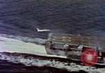 Image of Variety of  U.S. Navy aircraft landing on the USS Forrestal at sea Atlantic Ocean, 1959, second 10 stock footage video 65675042344