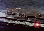 Image of Variety of  U.S. Navy aircraft landing on the USS Forrestal at sea Atlantic Ocean, 1959, second 11 stock footage video 65675042344