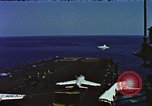 Image of United States aircraft carrier Forrestal Atlantic Ocean, 1958, second 10 stock footage video 65675042349