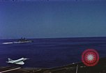Image of United States aircraft carrier Forrestal Atlantic Ocean, 1958, second 16 stock footage video 65675042349