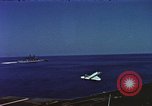 Image of United States aircraft carrier Forrestal Atlantic Ocean, 1958, second 18 stock footage video 65675042349