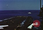 Image of United States aircraft carrier Forrestal Atlantic Ocean, 1958, second 32 stock footage video 65675042349