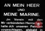 Immagine di Sommergibile tedesco U-35 comincia il viaggio Germania, 1917, secondo 18 filmato di repertorio 65675042358