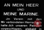Immagine di Sommergibile tedesco U-35 comincia il viaggio Germania, 1917, secondo 19 filmato di repertorio 65675042358