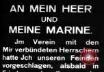 Immagine di Sommergibile tedesco U-35 comincia il viaggio Germania, 1917, secondo 21 filmato di repertorio 65675042358