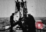 Image of German U boat Mediterranean Sea, 1917, second 42 stock footage video 65675042360