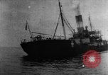 Image of Greek steamer India sunk by explosives Atlantic Ocean, 1917, second 17 stock footage video 65675042361