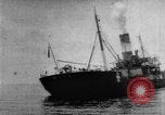 Image of Greek steamer India sunk by explosives Atlantic Ocean, 1917, second 18 stock footage video 65675042361