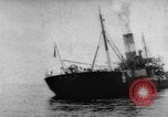 Image of Greek steamer India sunk by explosives Atlantic Ocean, 1917, second 19 stock footage video 65675042361