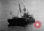 Image of Greek steamer India sunk by explosives Atlantic Ocean, 1917, second 24 stock footage video 65675042361