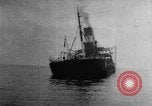 Image of Greek steamer India sunk by explosives Atlantic Ocean, 1917, second 33 stock footage video 65675042361