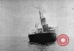 Image of Greek steamer India sunk by explosives Atlantic Ocean, 1917, second 36 stock footage video 65675042361