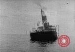 Image of Greek steamer India sunk by explosives Atlantic Ocean, 1917, second 37 stock footage video 65675042361