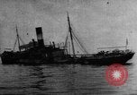 Image of Greek steamer India sunk by explosives Atlantic Ocean, 1917, second 51 stock footage video 65675042361
