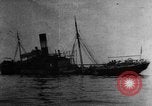 Image of Greek steamer India sunk by explosives Atlantic Ocean, 1917, second 52 stock footage video 65675042361