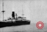 Image of Italian armed steamer Stomboli Mediterranean Sea, 1917, second 32 stock footage video 65675042362