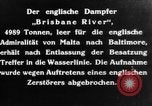 Image of British Steamer Brisbane River  Atlantic Ocean, 1917, second 6 stock footage video 65675042364