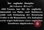 Image of British Steamer Brisbane River  Atlantic Ocean, 1917, second 9 stock footage video 65675042364