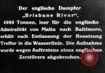 Image of British Steamer Brisbane River  Atlantic Ocean, 1917, second 11 stock footage video 65675042364
