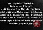 Image of British Steamer Brisbane River  Atlantic Ocean, 1917, second 18 stock footage video 65675042364
