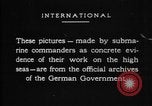 Image of German U-Boat sinks British ship Atlantic Ocean, 1917, second 24 stock footage video 65675042366