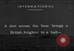 Image of German U-Boat Atlantic Ocean, 1917, second 1 stock footage video 65675042367
