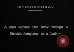 Image of German U-Boat Atlantic Ocean, 1917, second 4 stock footage video 65675042367