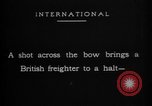 Image of German U-Boat Atlantic Ocean, 1917, second 5 stock footage video 65675042367