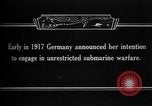 Image of German U-Boat sinks Allied ship United States USA, 1917, second 55 stock footage video 65675042369