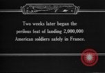 Image of Major General John Pershing France, 1918, second 31 stock footage video 65675042370