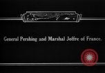 Image of American General John Pershing France, 1918, second 3 stock footage video 65675042371