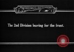 Standbild USA Division 3 Frankreich, 1918, aus Sekunde 20 historischem Filmmaterial Videoclip 65675042374