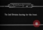 Standbild USA Division 3 Frankreich, 1918, aus Sekunde 21 historischem Filmmaterial Videoclip 65675042374