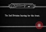 Standbild USA Division 3 Frankreich, 1918, aus Sekunde 22 historischem Filmmaterial Videoclip 65675042374